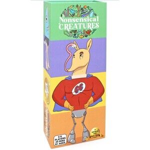Nonsensical Creatures- A Guessing Clue board game for teens and adults